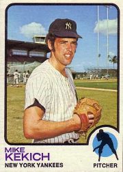 1973 Topps Baseball Cards      371     Mike Kekich
